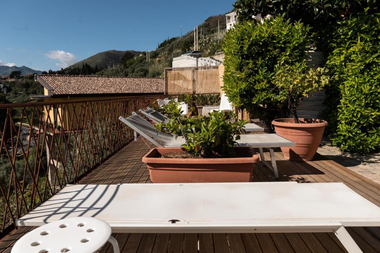 Bnb Casa Rossa Monreale Bagian luar foto
