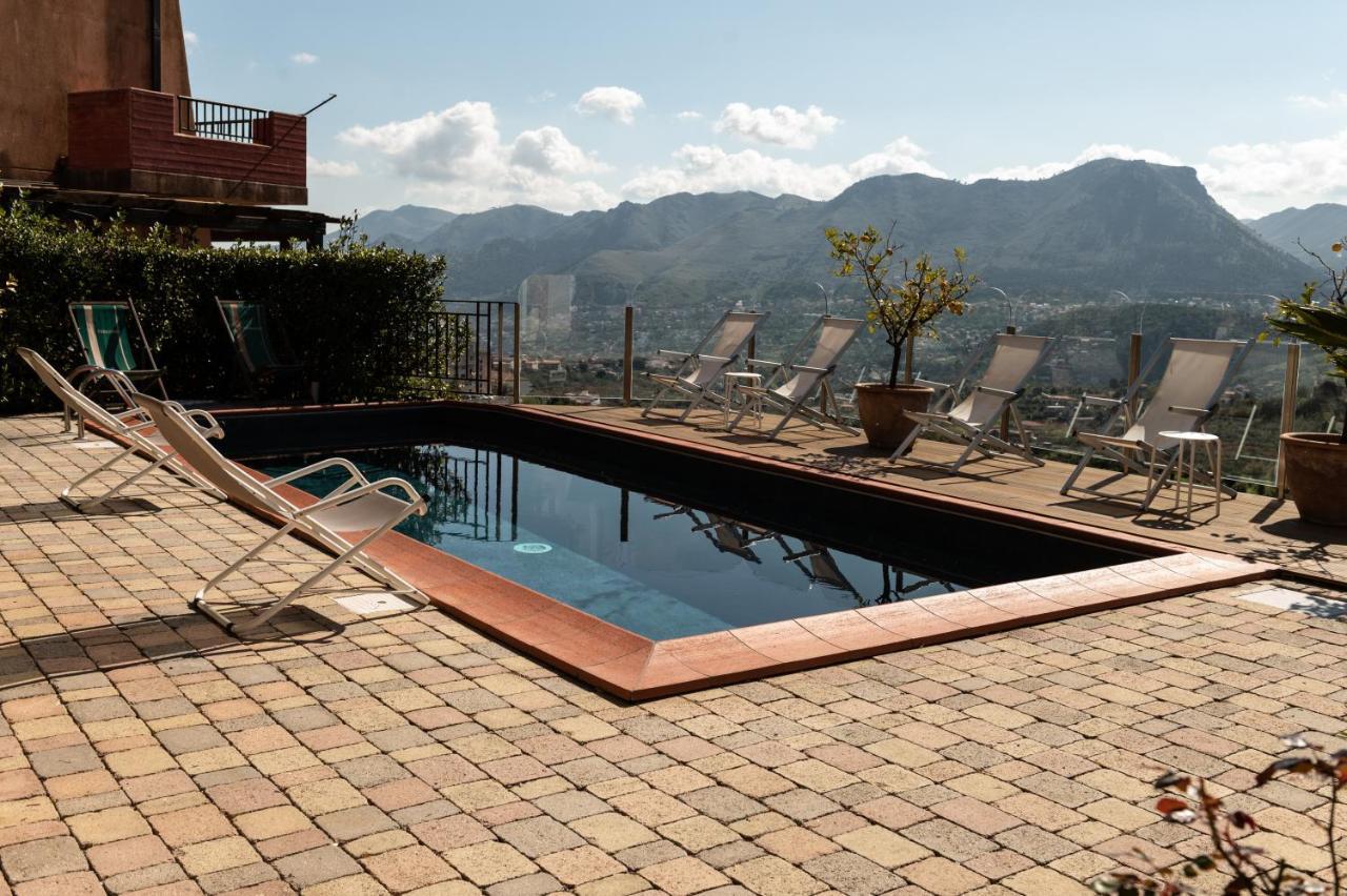 Bnb Casa Rossa Monreale Bagian luar foto