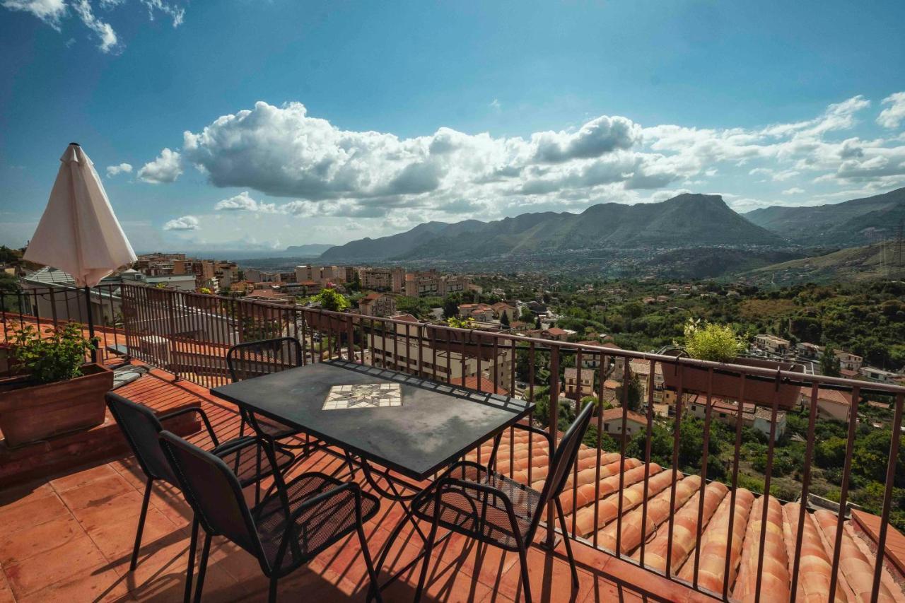 Bnb Casa Rossa Monreale Bagian luar foto