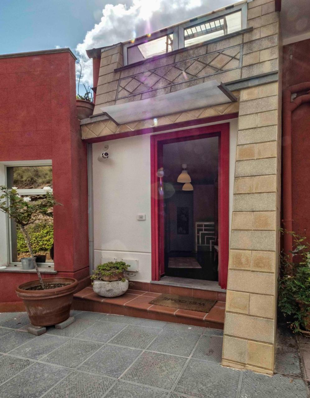 Bnb Casa Rossa Monreale Bagian luar foto